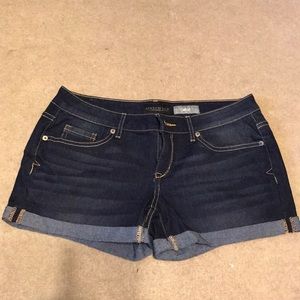 Aeropostale Midi Denim Shorts